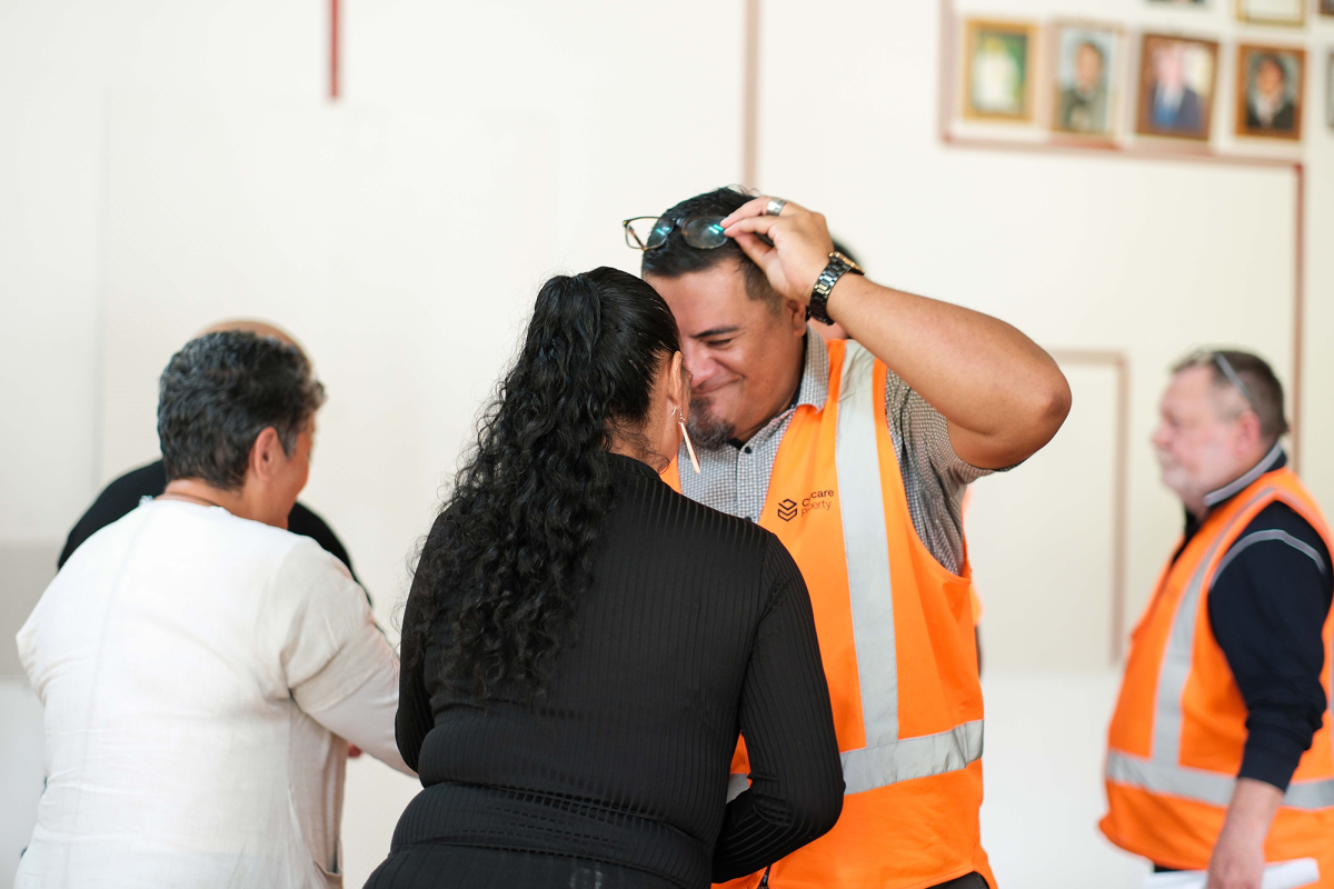 Marae Visit Citycare Property in South Auckland